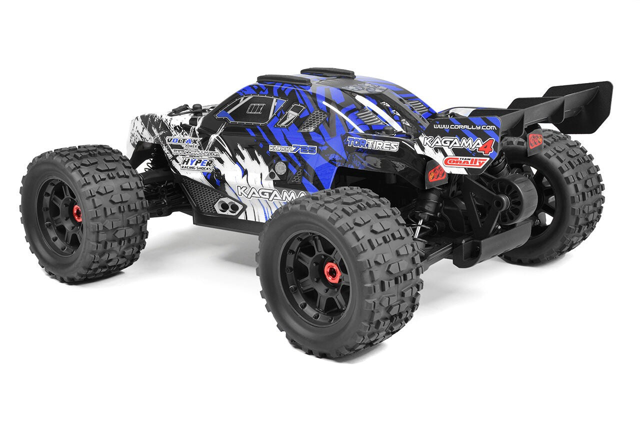 Corally Kagama Brushless 4S RTR bleu 1/10 - C-00293-B - Breizh Modélisme.