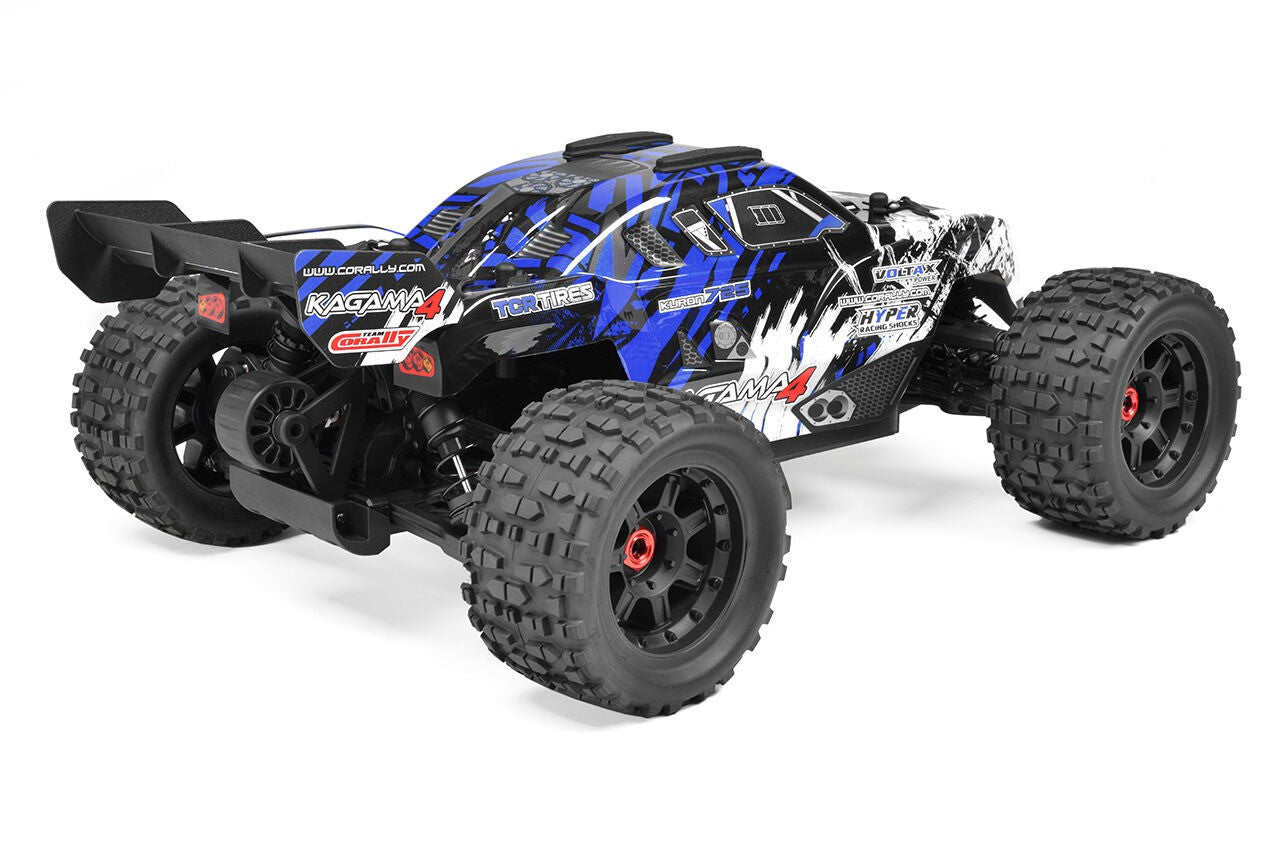 Corally Kagama Brushless 4S RTR bleu 1/10 - C-00293-B - Breizh Modélisme.
