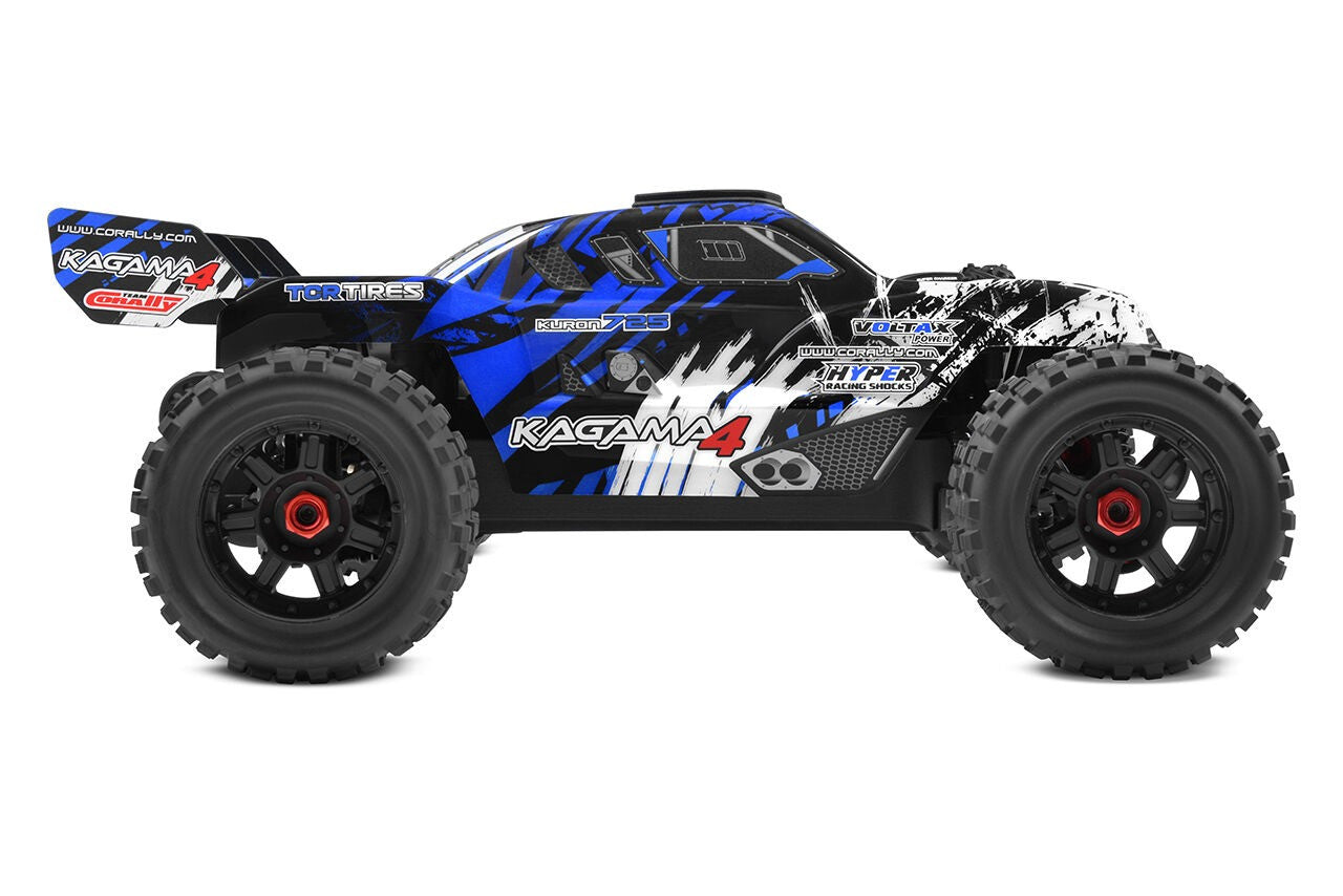 Corally Kagama Brushless 4S RTR bleu 1/10 - C-00293-B - Breizh Modélisme.