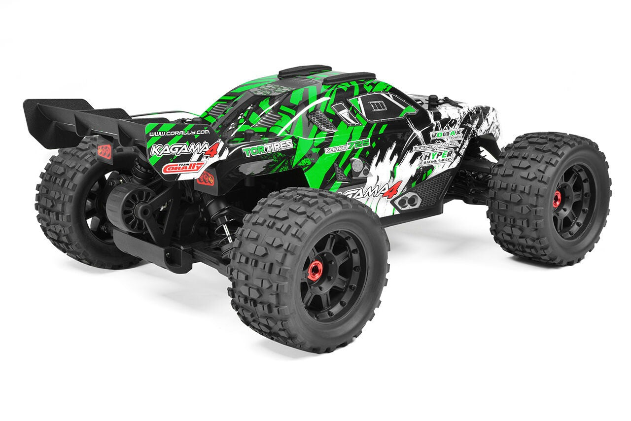 Corally Kagama Brushless 4S RTR vert 1/10 - C-00293-G - Breizh Modélisme.
