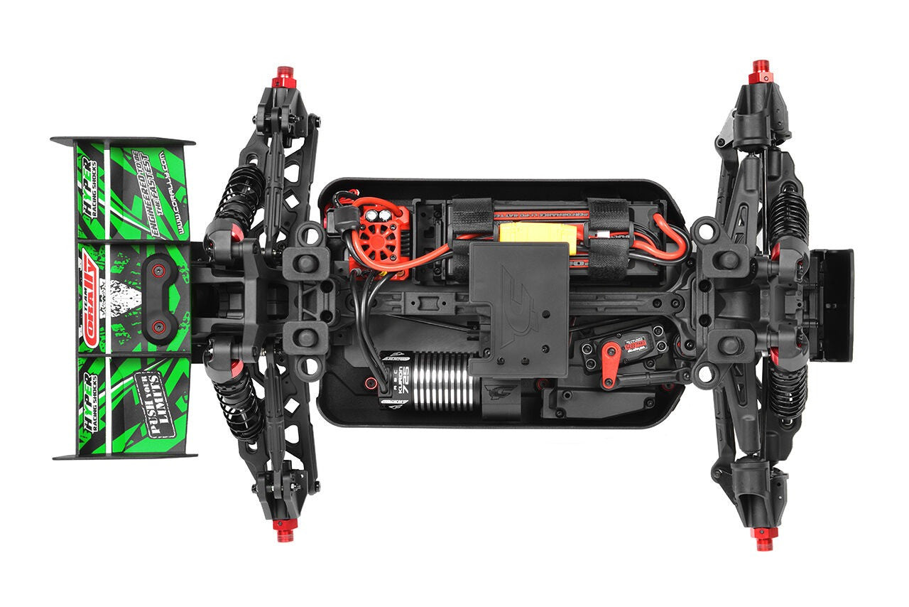 Corally Kagama Brushless 4S RTR vert 1/10 - C-00293-G - Breizh Modélisme.