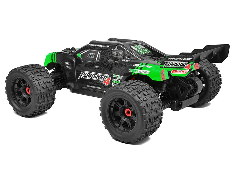 Corally Punisher 4 Brushless 4S Basher Truck RTR 00292 - Breizh Modélisme.