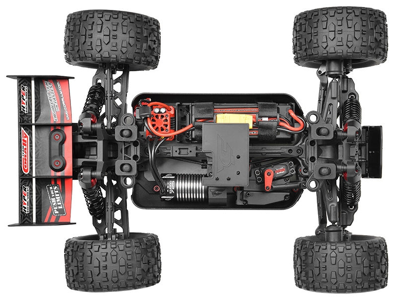 Corally Punisher 4 Brushless 4S Basher Truck RTR 00292 rouge - Breizh Modélisme.