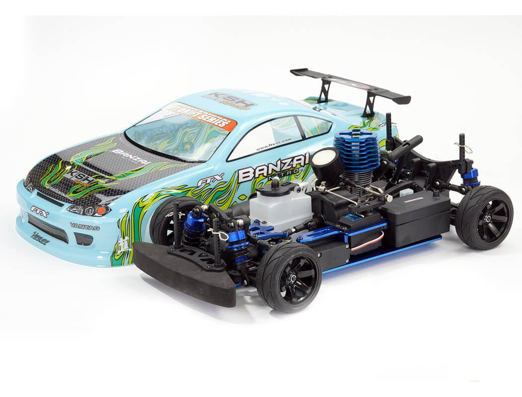 FTX Banzai Nitro Piste Voiture RC thermique 1/10 4WD 5534B