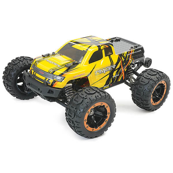 Monster truck FTX Tracer 1/16 4WD Brushless RTR - 5596Y Jaune