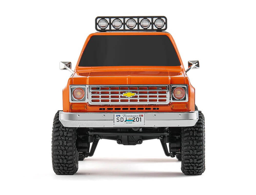 Petit Crawler FMS 1/24 Chevrolet K5 blazer FCX24 RTR orange Prêt à rouler - Breizh Modélisme.