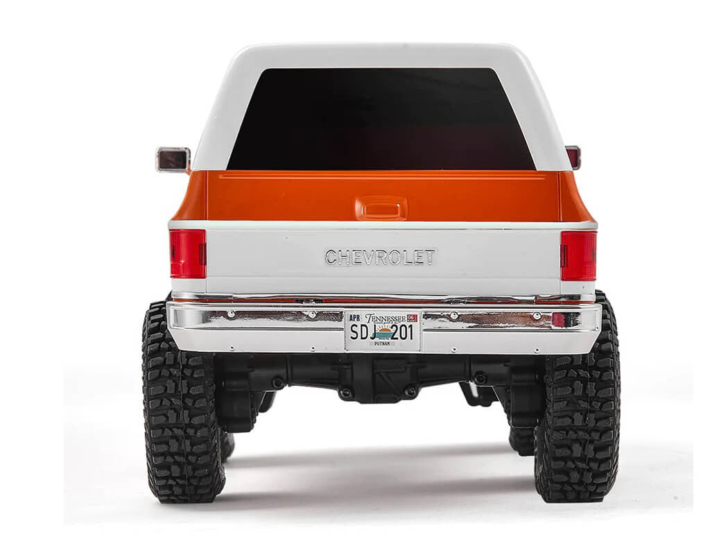 Petit Crawler FMS 1/24 Chevrolet K5 blazer FCX24 RTR orange Prêt à rouler - Breizh Modélisme.