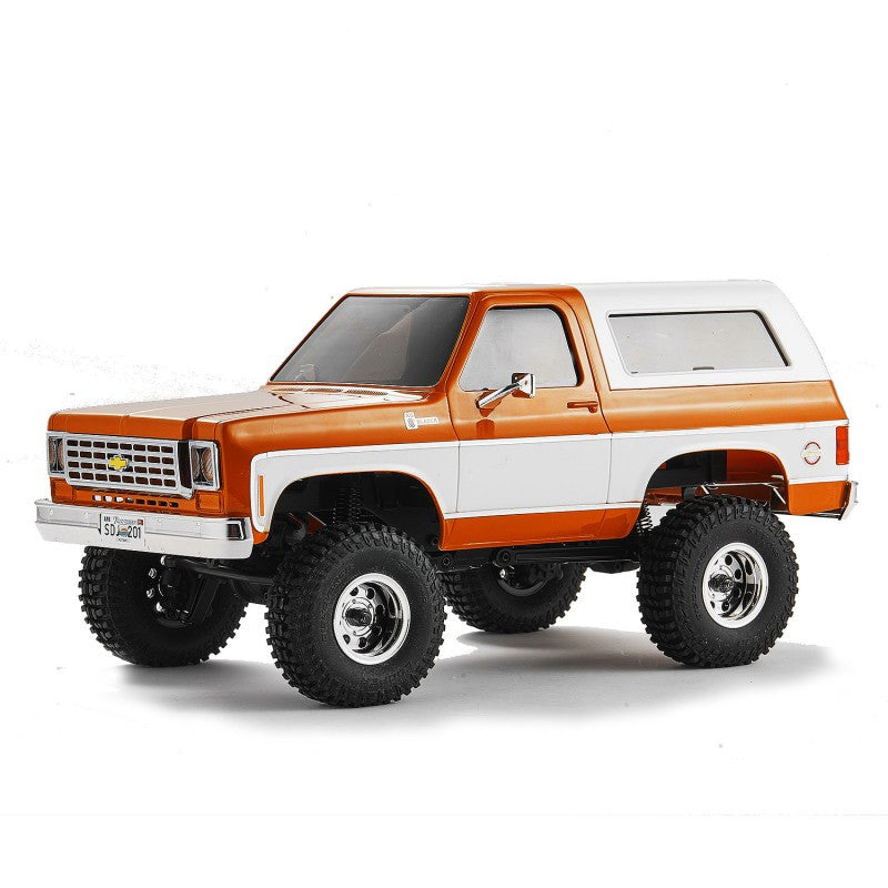 Petit Crawler FMS 1/24 Chevrolet K5 blazer FCX24 RTR orange Prêt à rouler