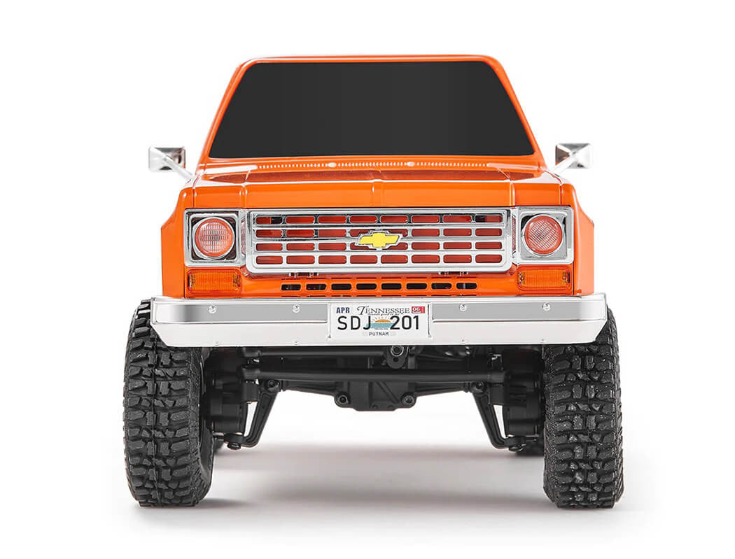 Petit Crawler FMS 1/24 Chevrolet K5 blazer FCX24 RTR orange Prêt à rouler - Breizh Modélisme.