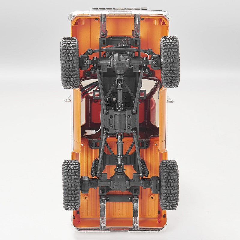 Petit Crawler FMS 1/24 Chevrolet K5 blazer FCX24 RTR orange Prêt à rouler - Breizh Modélisme.