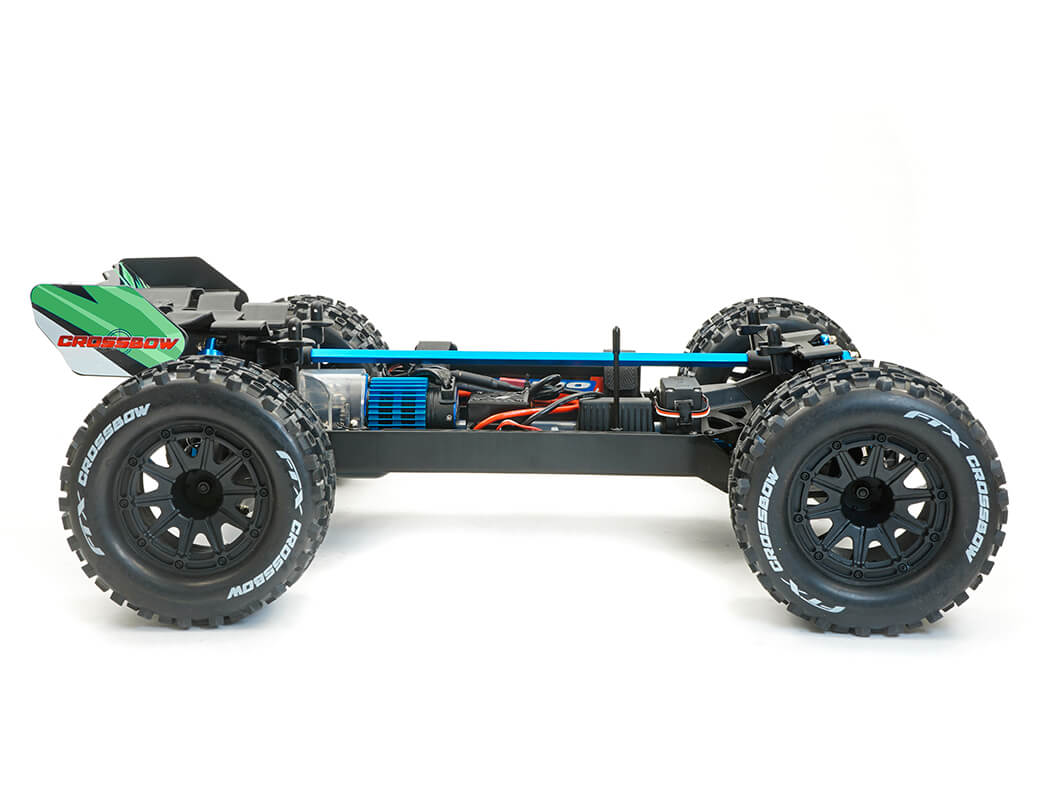 Truggy FTX Crossbow 1/10 brushless RTR vert - FTX5490GN - Breizh Modélisme.