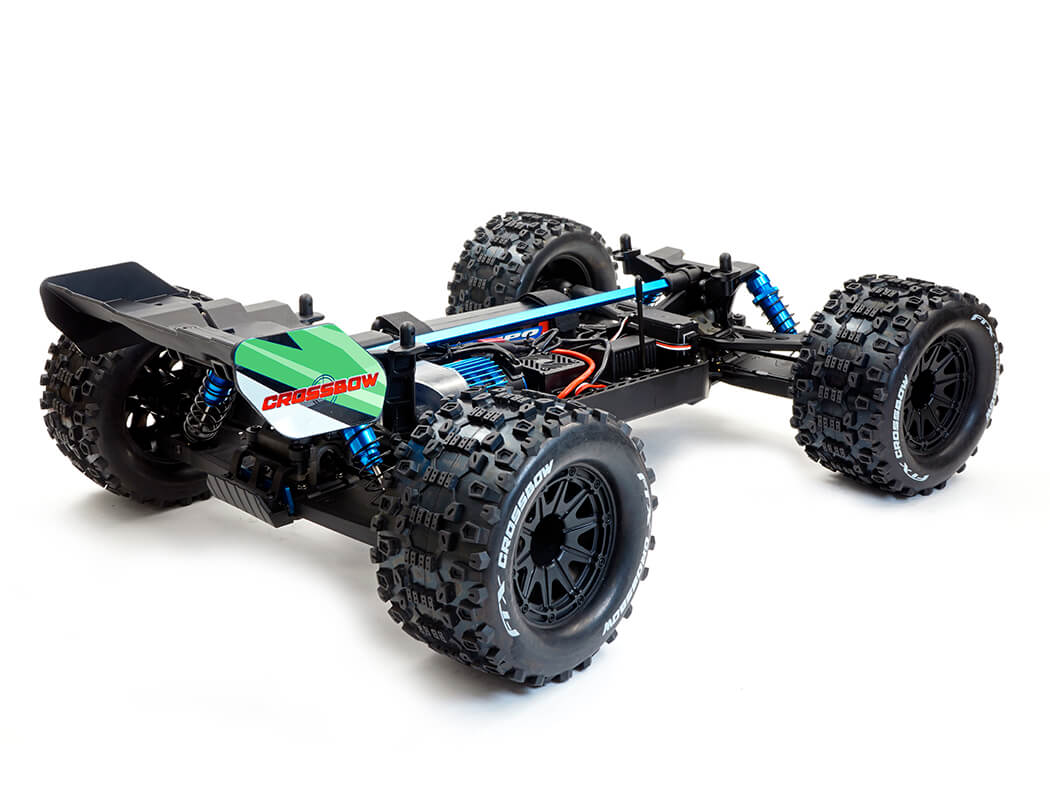 Truggy FTX Crossbow 1/10 brushless RTR vert - FTX5490GN - Breizh Modélisme.