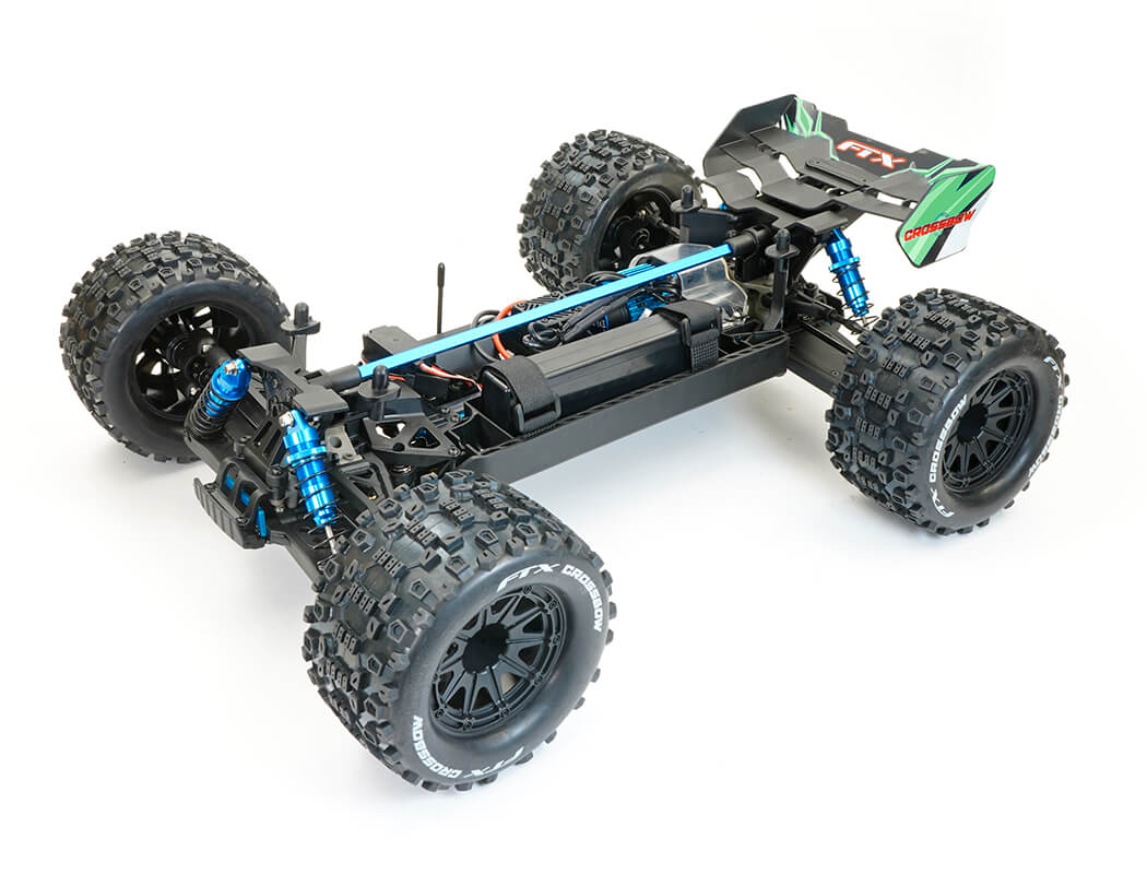 Truggy FTX Crossbow 1/10 brushless RTR vert - FTX5490GN - Breizh Modélisme.