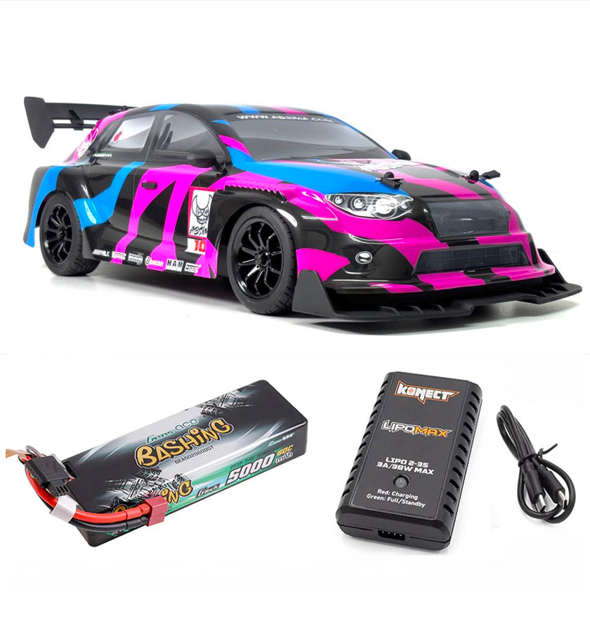 Piste Absima 1/10 "STi-X" brushless 4WD RTR 12231 version Pack lipo 2S