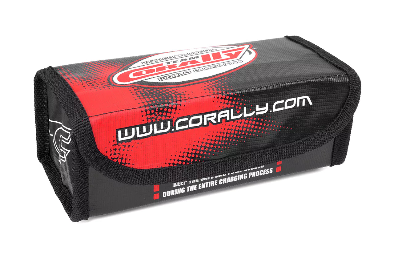 Sac Lipo Safe pour 2 batteries 2S à boîtier rigide Corally - C-90248