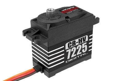 Servo de direction 25 Kg High Voltage CR-HV 7225 pignon Métal - Corally C-52022 - Breizh Modélisme