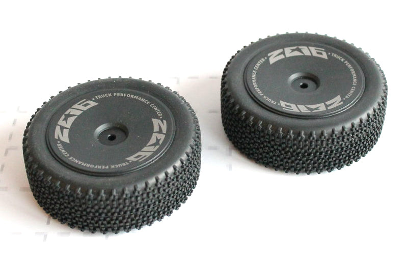 2 roues avant référence 7400 pour Buggy DF Model 3120 et Wltoys 144001 / 1269 - Breizh Modélisme.