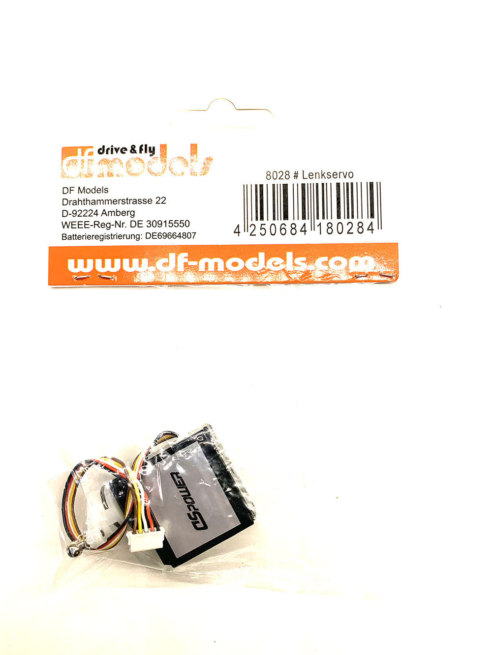 Servo avec 5 fils - Référence 8028