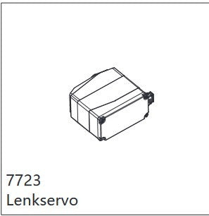 Servo S205 - Référence DF7723