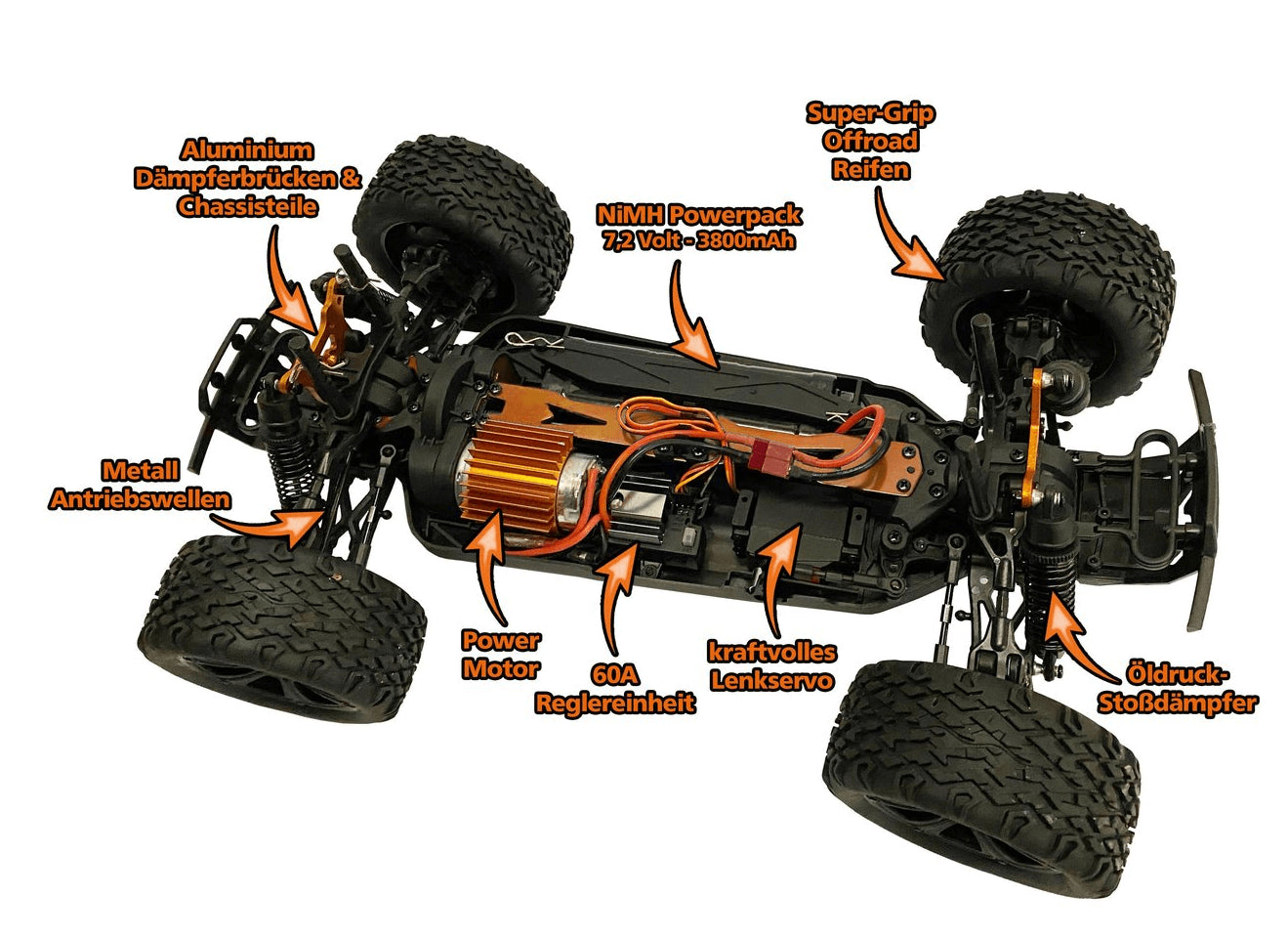 DF Models Buggy Tout Terrain DirtFighter RTR 1/10 vitesse 40km/h 3177