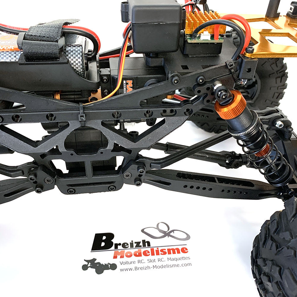 DF Models Crawler 1/10 avec Leds et Treuil - Kanyon DF-4J 4WD XL - 3105 - Breizh Modélisme.