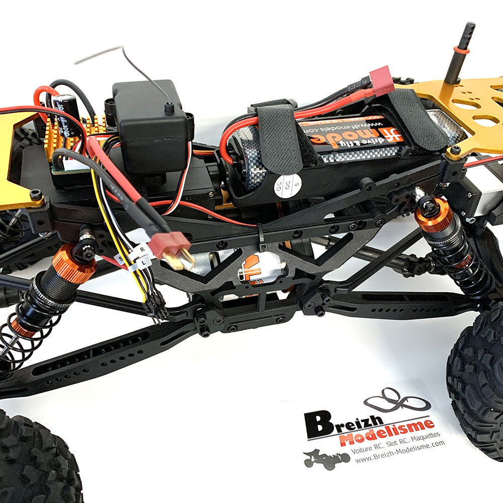 DF Models Crawler 1/10 avec Leds et Treuil - Kanyon DF-4J 4WD XL - 3105 - Breizh Modélisme.