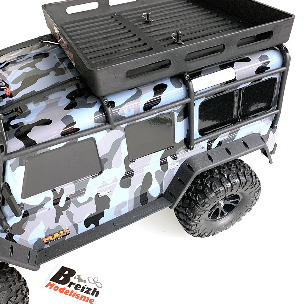 DF Models Crawler 1/10 RTR avec leds et Treuil, Kanyon DF-4J 4WD 3119 - Breizh Modélisme.