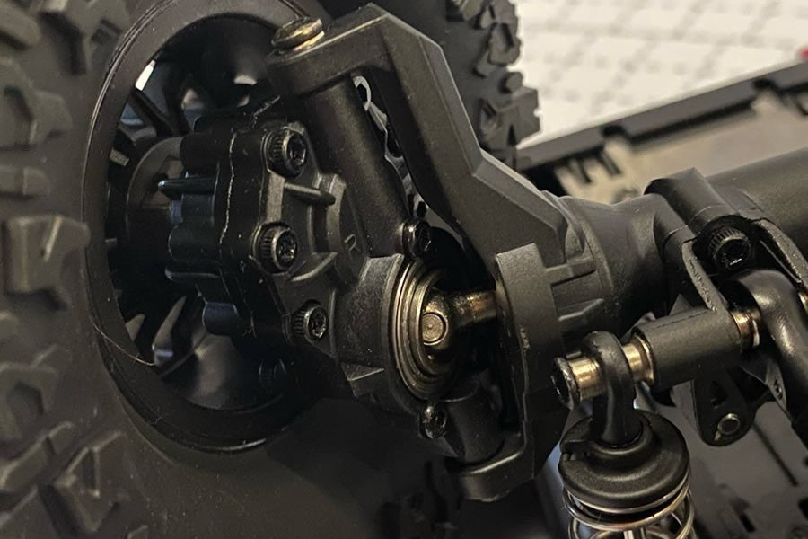 DF Models Crawler RC DF-4S PRO Gris 4WD 1/10 - 3154 - Breizh Modélisme.