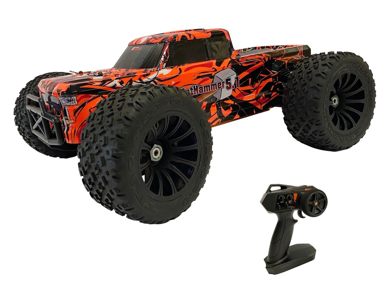 DF Models Monster 1/8 Big Hammer 5.1 Brushless Tout Terrain RTR 70km/h - 3189