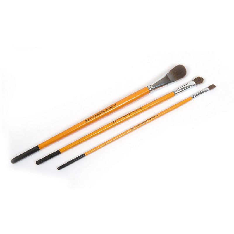 Ensemble de 3 pinceaux - Occre 10511 - Breizh Modélisme