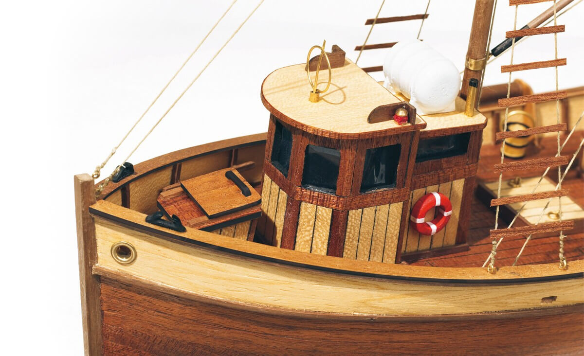 Maquette Bateau Bois PALAMOS - Occre 12000 - Breizh Modélisme