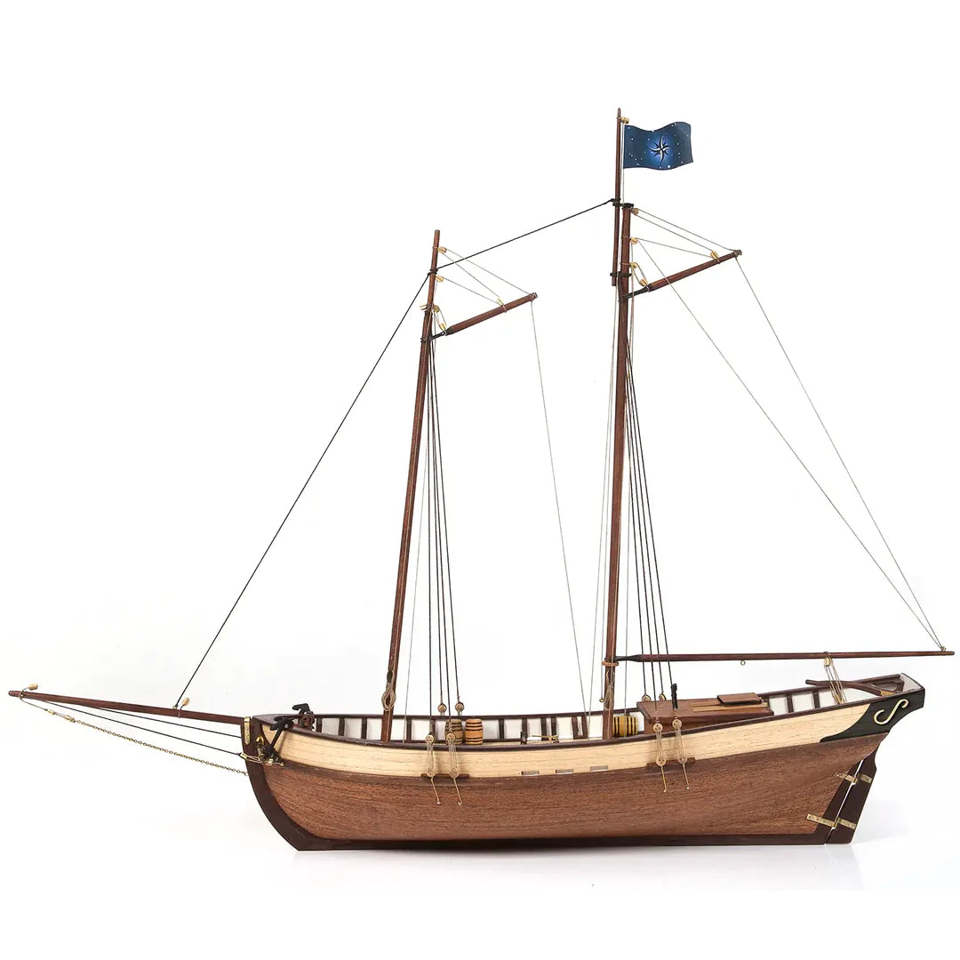 Maquette Bateau Bois Polaris sans voile - Occre 12007B - Breizh Modélisme