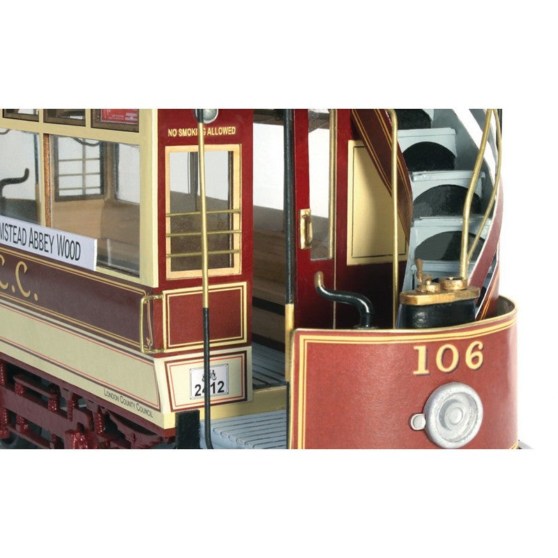 Maquette Tramway en bois de Londres - Occre 53008 - Breizh Modélisme.