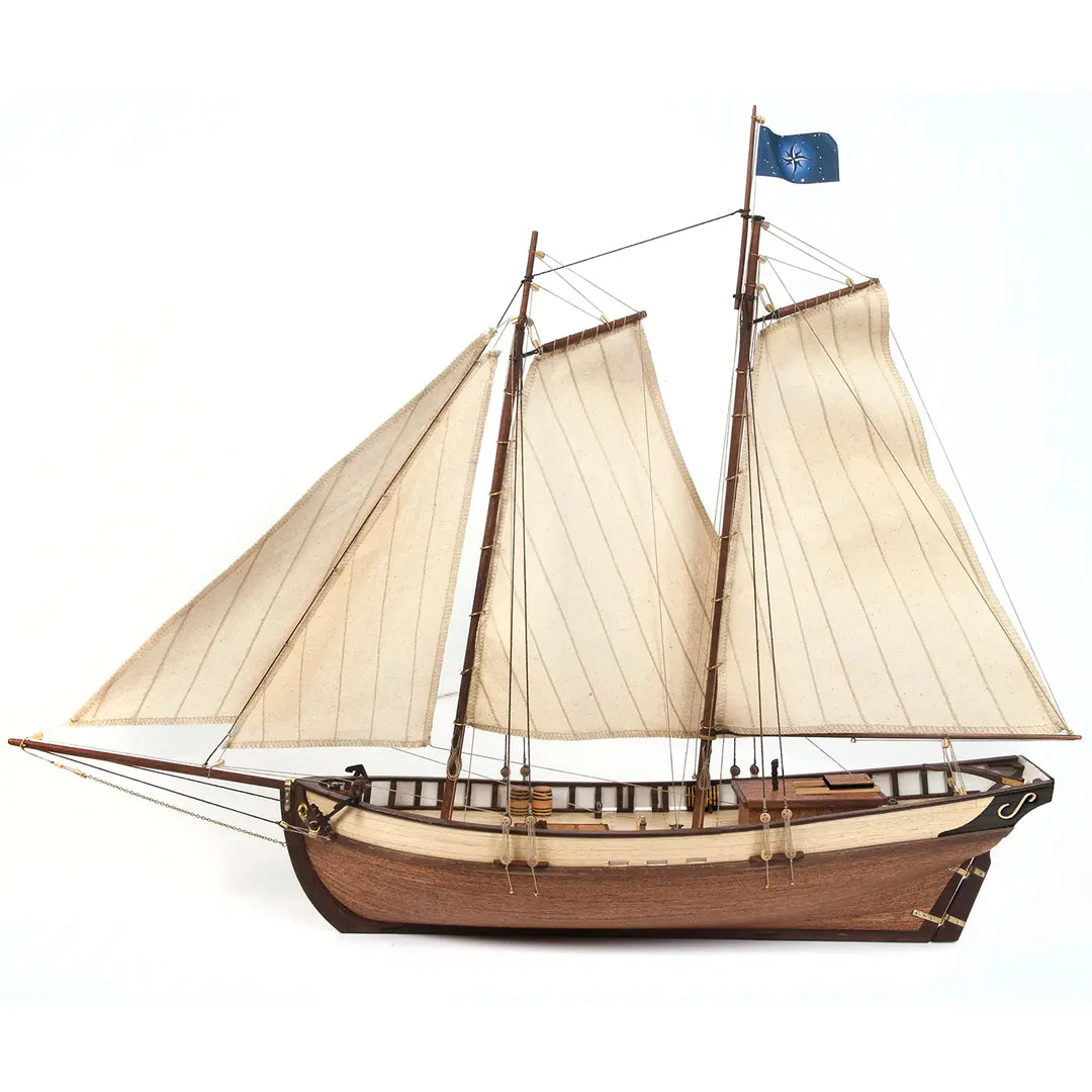 Occre 12007 Maquette Bateau Bois Polaris avec voiles - Breizh Modélisme
