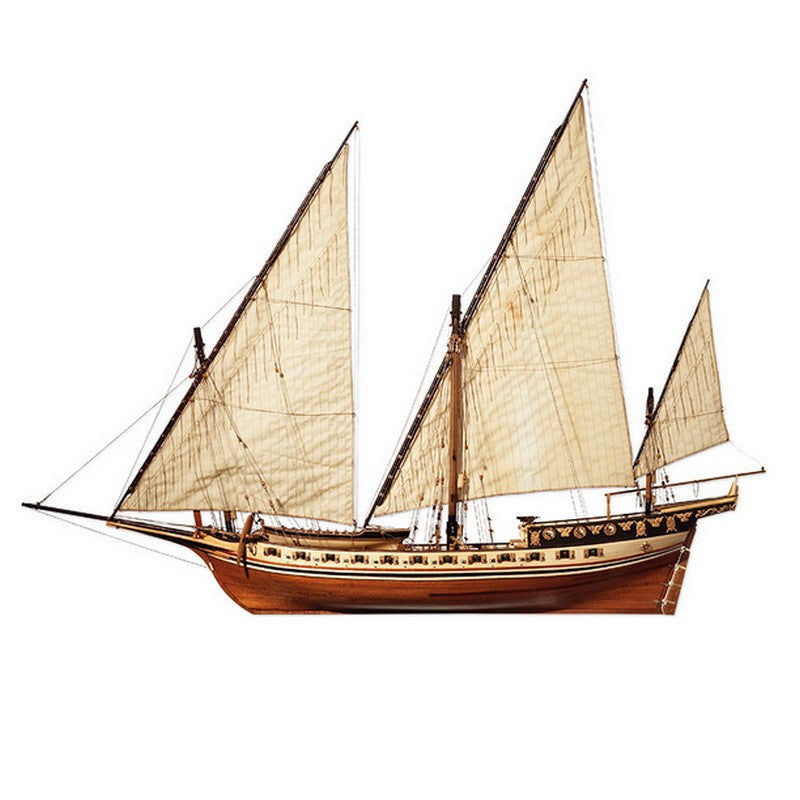 Occre 14002 Maquette Bateau Bois JABEQUE - Breizh Modélisme