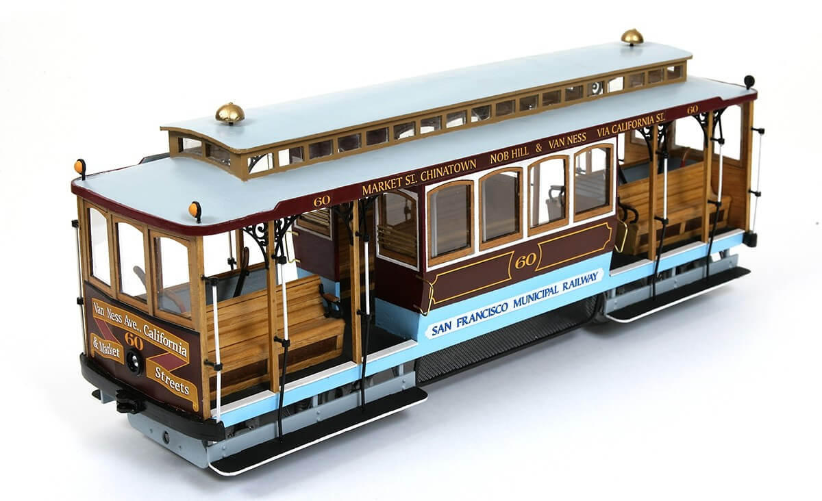 Occre 53007 Maquette Tramway en bois SAN FRANCISCO - Breizh Modélisme