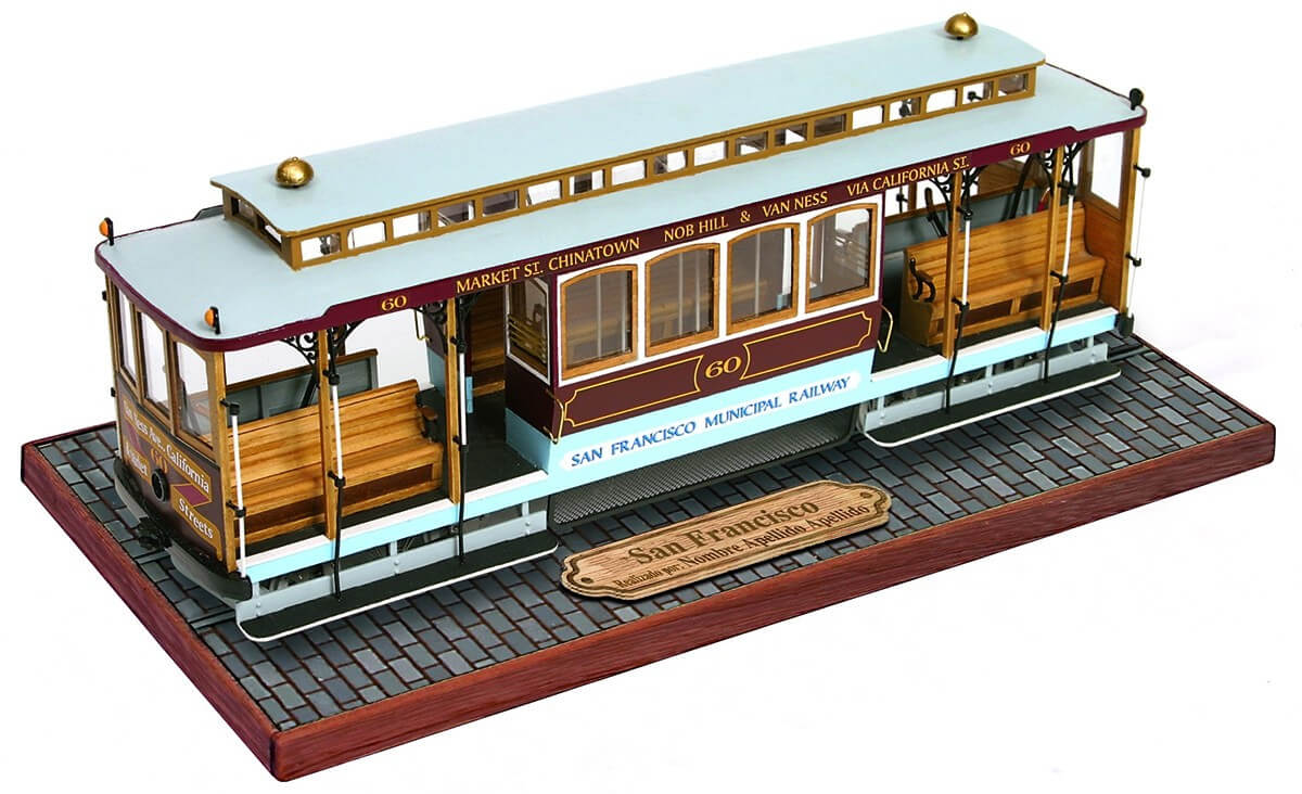 Occre 53007 Maquette Tramway en bois SAN FRANCISCO - Breizh Modélisme
