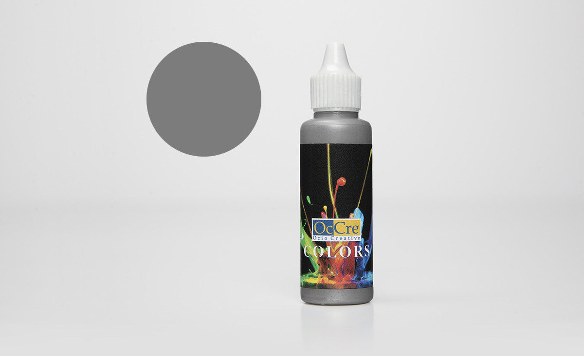 Peintures acryliques 30 ml - Gris foncé - Occre 19303 - Breizh Modélisme
