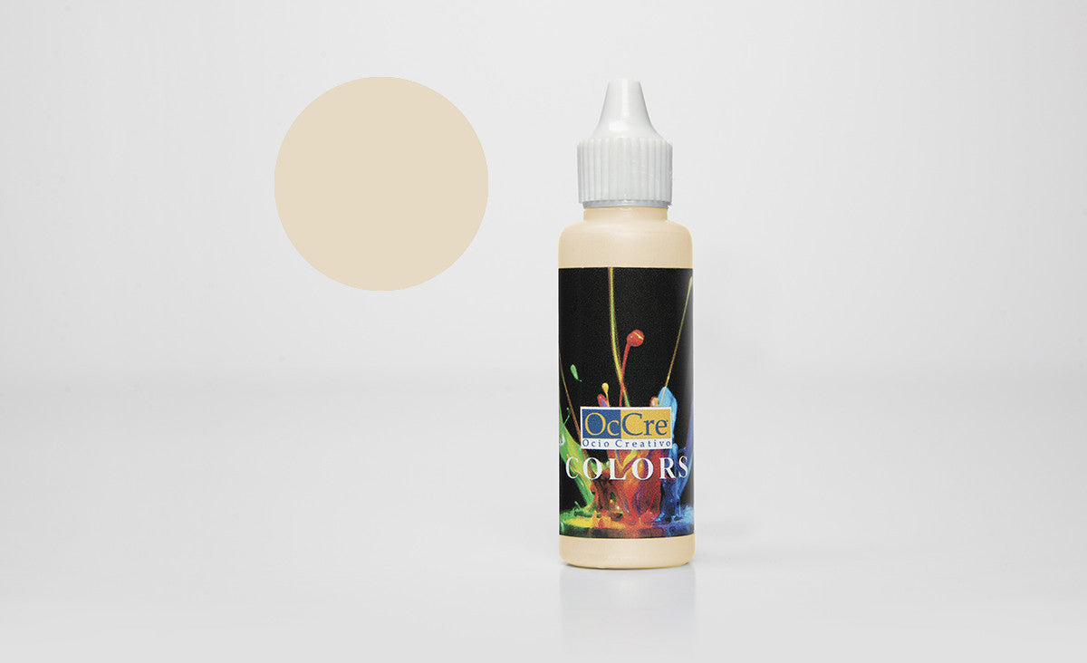 Peintures acryliques 30 ml - Ivoire - Occre 19304 - Breizh Modélisme
