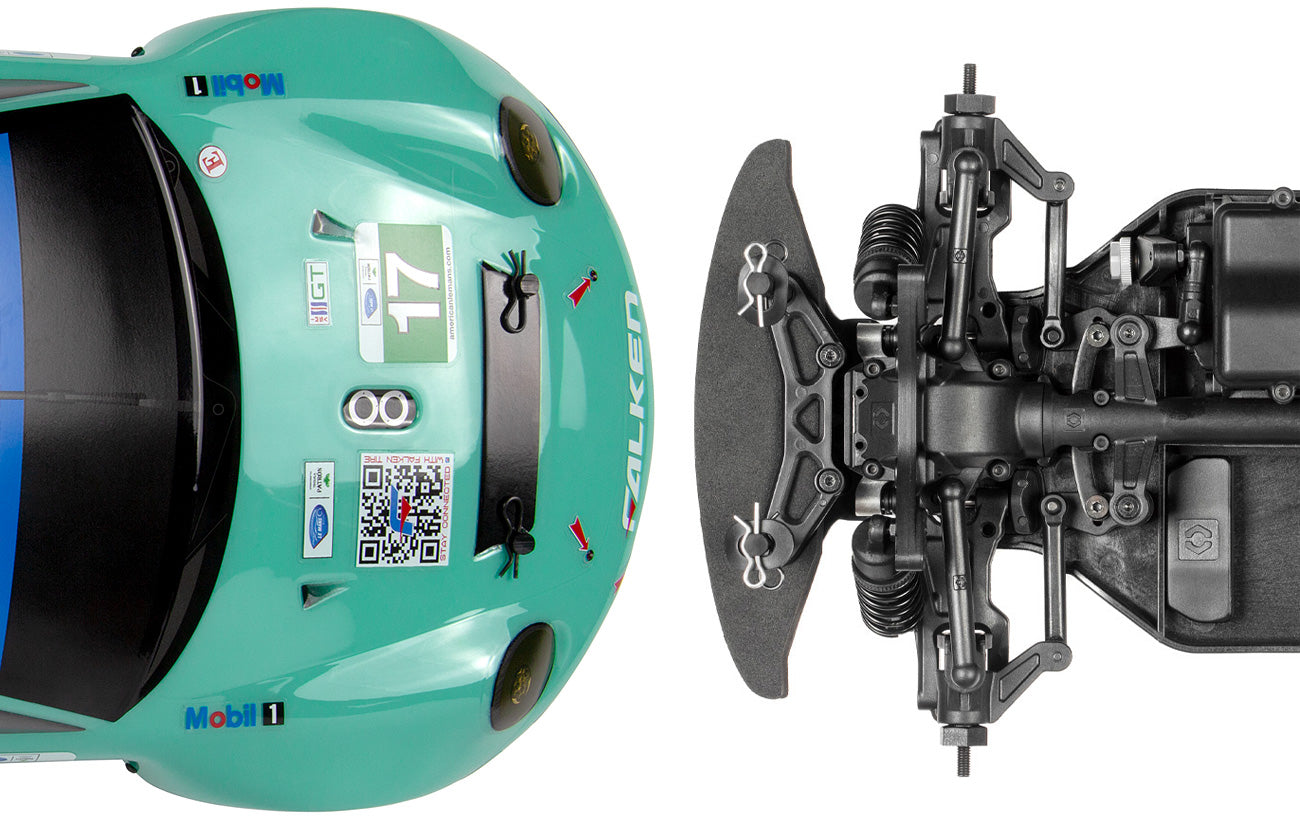 HPI Racing Sport 3 Porsche 911 GT3 RSR Falken FLUX - HP160781