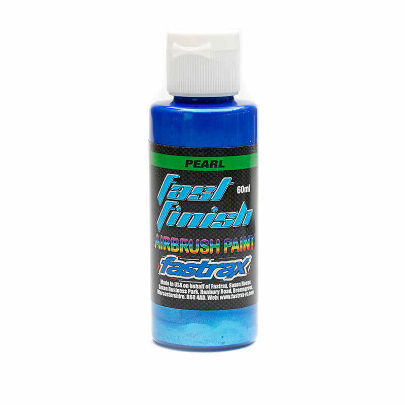 Peinture aérographe Fastrax Fast Finish bleu nacré 60 ml
