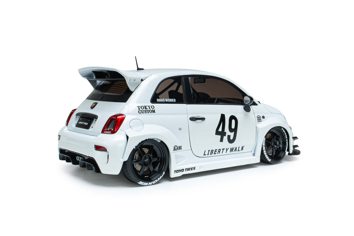 Solido S1815401 Voiture miniature collection 1/18 Fiat 500 Abarth Liberty Walk Body Kit 2025 - Breizh Modélisme.