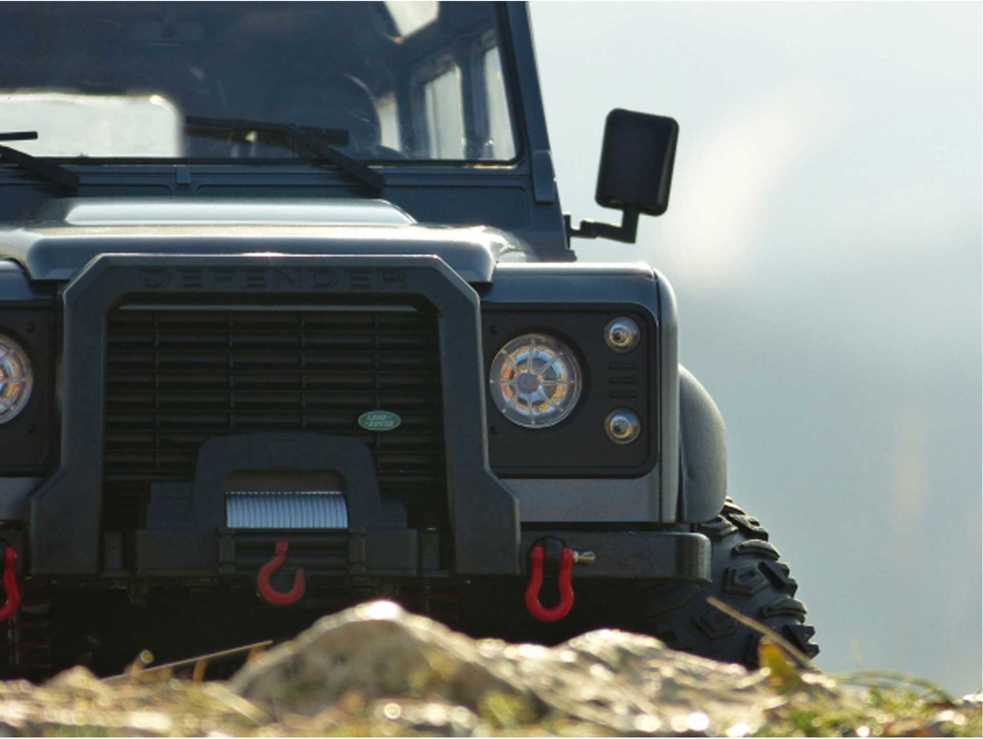 Crawler Land rover Defender Crawler 4WD 1:8 RTR FM101 - Breizh Modélisme.