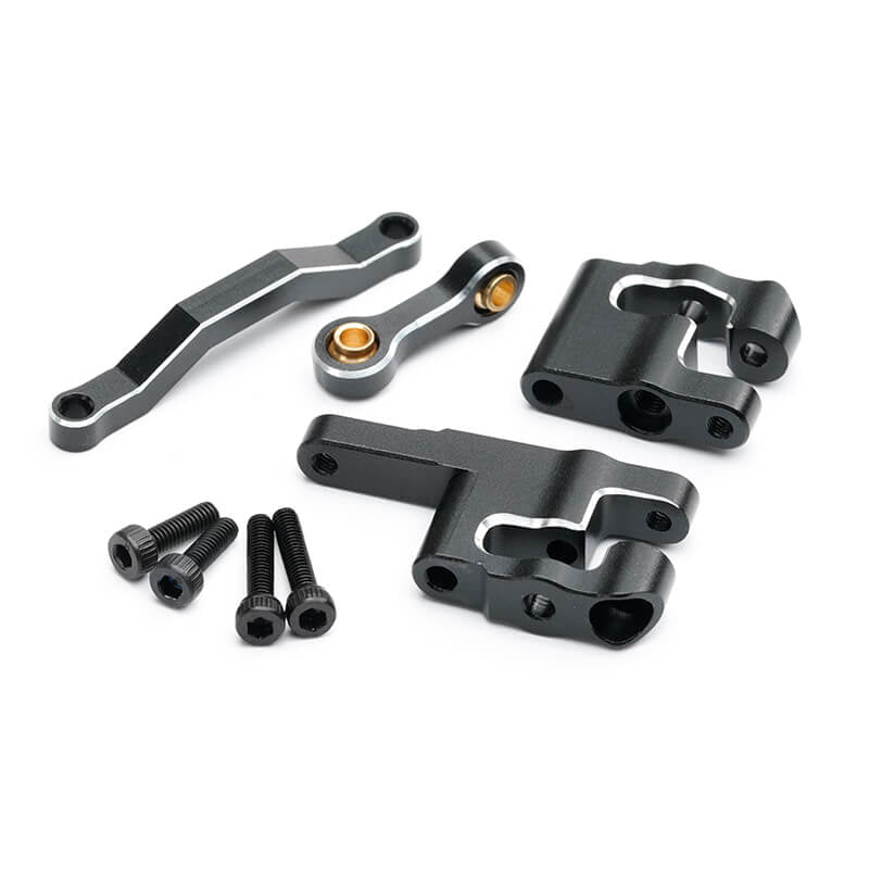 Ensemble de direction aluminium Fastrax Arrma Grom/Granite - FTAR058BK
