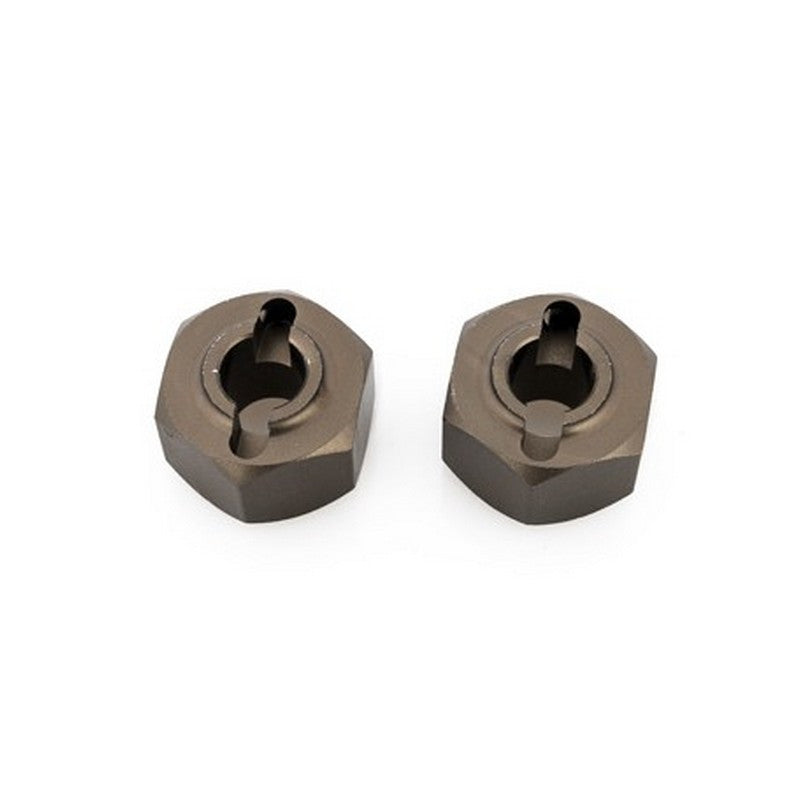 Hexagone de roue Arrière en alu (x2) Hobbytech REV-BX025 - Breizh Modélisme.