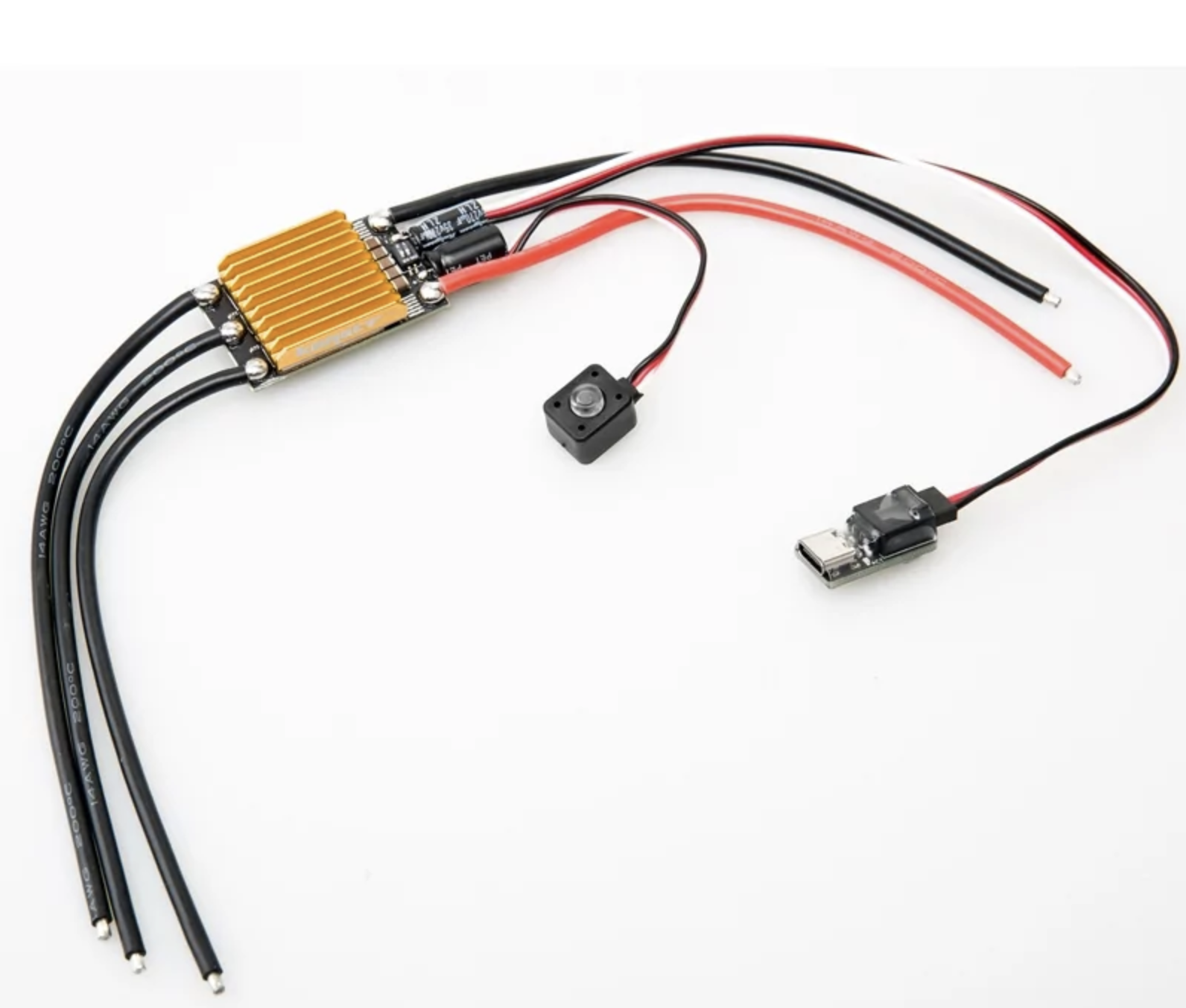 Mini Contrôleur Konect Izard 80amp pour crawler - KN-IZARD-80