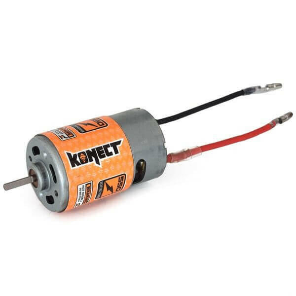 Moteur a charbons 1/10 Type 550 20T - Konect KN-M550-20T Axe 3,175mm - Breizh Modélisme.