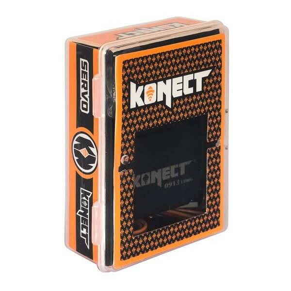 Servo direction Konect 0913LVMG Digital 9kg pignons métal pour Voitures 1/10 - Breizh Modélisme.