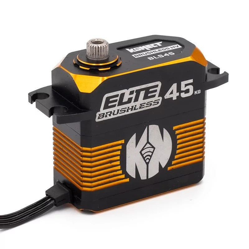 Servo Konect Elite brushless programmable 45Kg/0.09s-7.4V - KN-BLS45 - Breizh Modélisme.