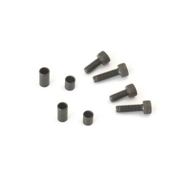 Vis et entretoises de fixation de fusée avant - Hobbytech STR-072 - Breizh Modélisme.